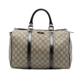 Pre-Loved Gucci Medium GG Supreme Joy Boston Bag